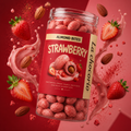La Chocorio Strawberry Flavour Coated Almond Bites
